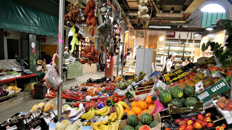 Florenz Reisetipps: Frische Lebensmittel auf dem Mercato Centrale