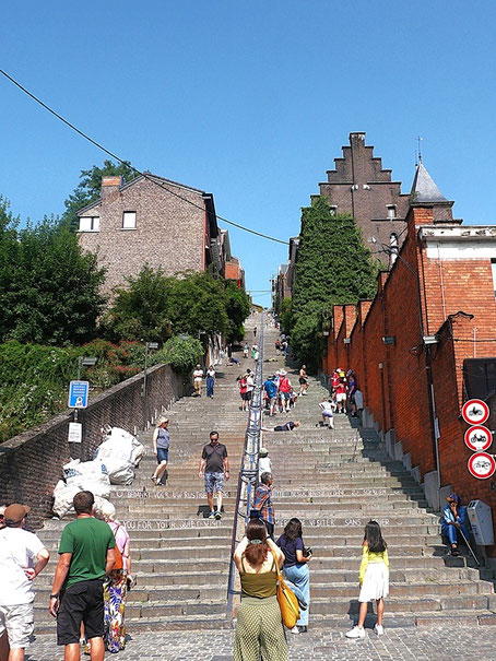 Tagesausflug Lüttich Tipps: Montagne de Bueren