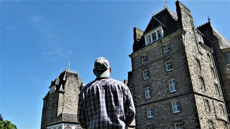 Schottland Schloss Hotel übernachten: ...da fühlt man sich ganz klein...