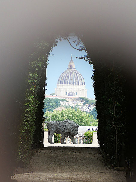 Rom Reisetipps: Der Petersdom im Schlüsselloch