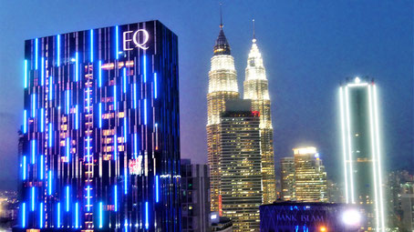 Kuala Lumpur Sehenswürdigkeiten: Panoramablick über die Stadt