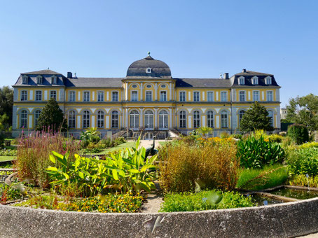 Sehenswürdigkeit Deutschland Bonn, Poppelsdorfer Schloss Universität im Hofgarten