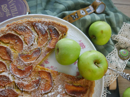 Apfeltarte, Tarte, Apfel, Rezept mit Apfel, Rezept Tarte, Kuchen, Apfelkuchen