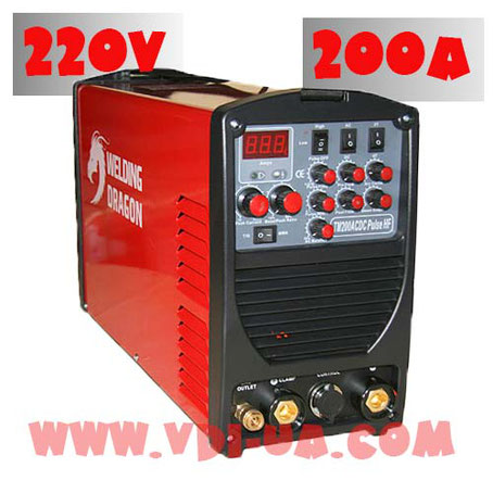 Инвертор TM200ACDC Pulse HF Welding dragon