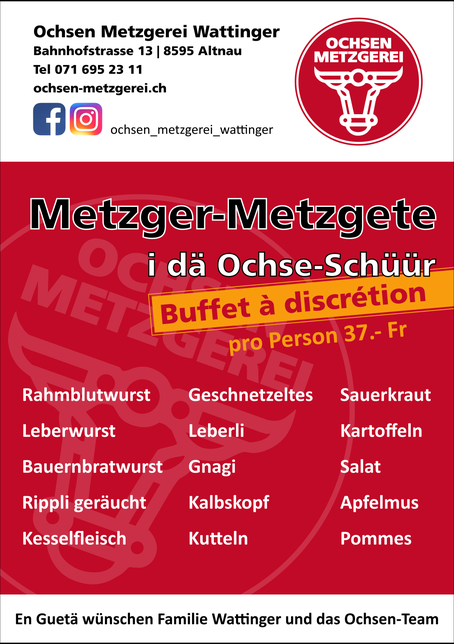 Flyer Metzger-Metzgete 2022 Rückseite