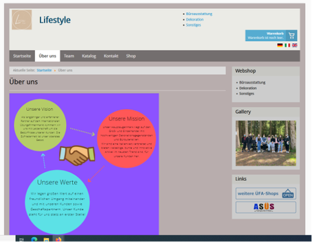 Webshop Lifestyle