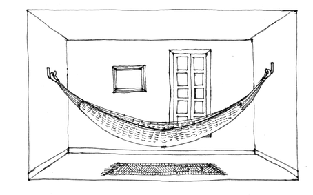 柱と柱へ金具を用いて設置する方法 The Hammock ザ ハンモック メキシカンハンモック専門店