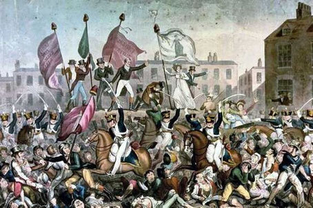 The Peterloo Massacre in Manchester, 1819, was the spark for one of the most creatively incendiary periods of Percy Shelley's life.