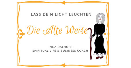 Gezeichnete Alte Weise