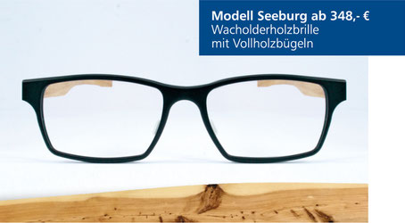 Wacholderholz-Brille Modell Seeburg