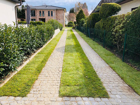 Gehweg, Fußweg, Gartenweg, Gartenbau Hamburg, Außenanlage Hamburg