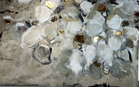 Gemälde, Atelier Schondorf, Ammersee Künstler, Großformat, Ölgemälde, abstrakes Bild, Wandbild, Galerie München, Kunstsupermarkt, Singulart, Yo Franklin, Oberhaching