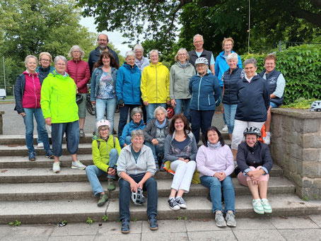 Die Radeltruppe der dritten Tour! © Ina Homfeld