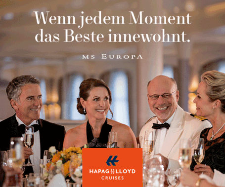 Informationen, Route und Preise der Hapag-Lloyd Kreuzfahrten 2026-2027 mit Frühbucher Angeboten 2028 vom Reisebüro Reiselotsen erhalten
