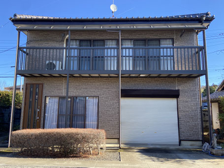 塗装後の戸建て全体写真