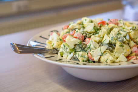 Recept huzarensalade op de website van het platform PowerVrouwen Nederland