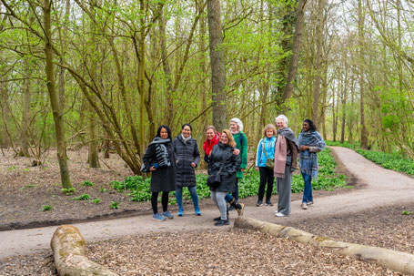 Platform PowerVrouwen Walk & Talk : Netwerkwandeling voor vrouwelijke ondernemers, georganiseerd door Brigitte van Uden en Marthe van der Linden