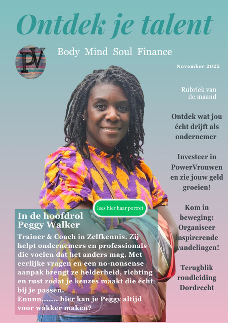 Nieuwsbrief van het platform PowerVrouwen Nederland voor gezond vrouwelijk ondernemerschap