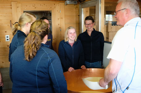 "Selber Käsen" auf der Fluonalp
