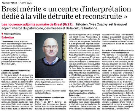 Ouest-France, 17 avril 2026