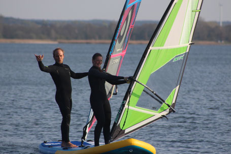 WIndsurfen in Rerik am Salzhaff, Surfschule Oceanblue