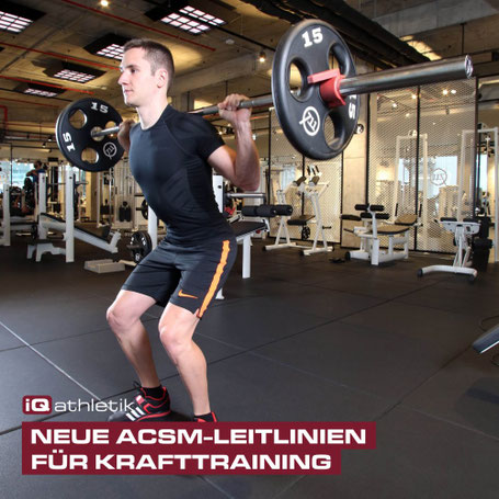 Neue ACSM-Leitlinien für Krafttraining