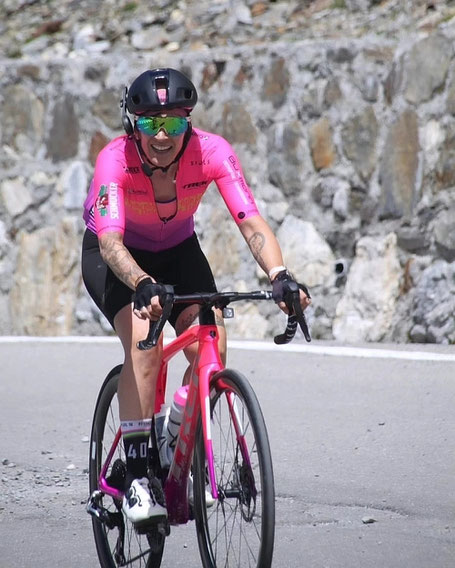 Tina Büttner beim Race Around Austria 