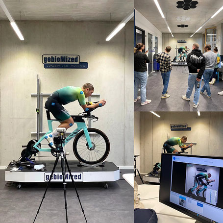 gebiomized concept-lab Bikefitting Teamtreffen