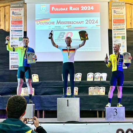 Sascha Starker ist Deutscher Meister im XCO der Masters I