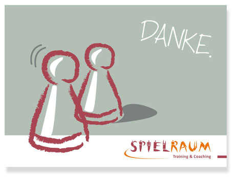 Postkarte "spielraum"
