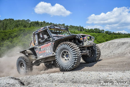 Jim's car with which he won the Breslau in 2015