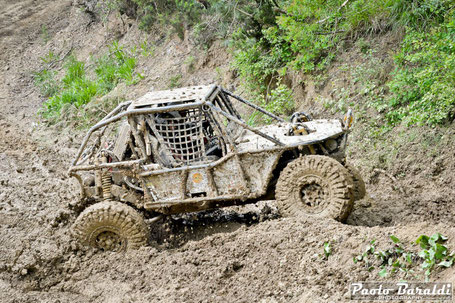 Rubechini-Franceschini, team Evolution 4x4, vincitori gara 1 cat. Blu