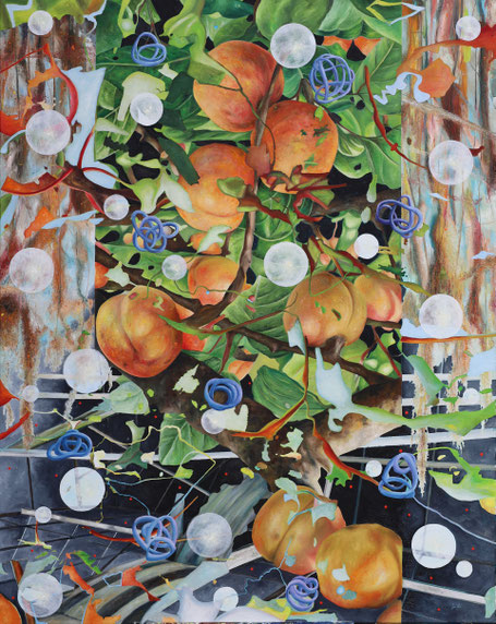 Heiner Geisbe, o. T., 2025, 145 x 115 cm, Öl auf Leinwand