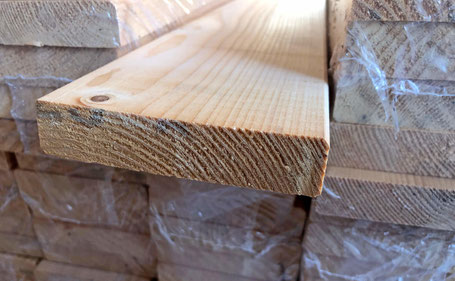 Hobelware © Weck-Holz GmbH Leonberg, Oberpfalz
