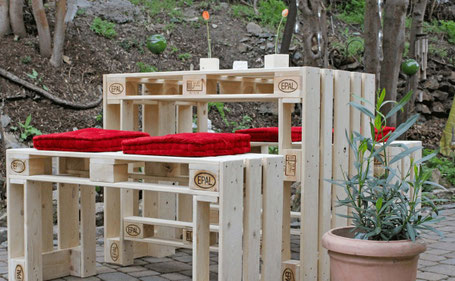 Palettenmöbel © Weck-Holz GmbH Leonberg, Oberpfalz
