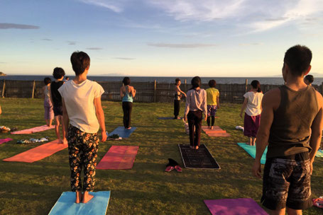 Beach Clean Charity Yoga
