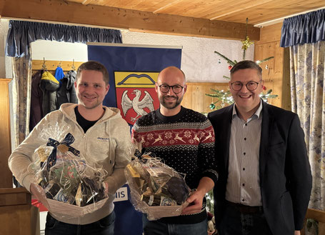 Georg Birnkammer, Tim Spengler, Stefan Bleimbrunner.