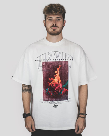 holywhat, oversized, t-shirt, portugal, sustainable, organic, organig cotton, made in portugal, streetwear, streetstyle, roses are dead