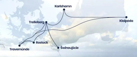 TT-Line Routen Schweden 2026