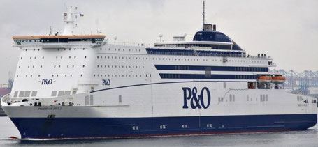 Pride of Hull Fähre 2026