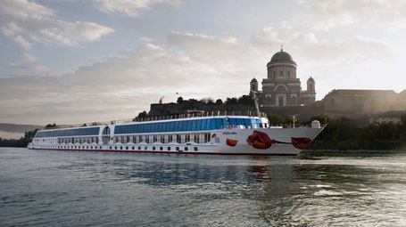 A-ROSA MIA fährt auf der Donau 2026 