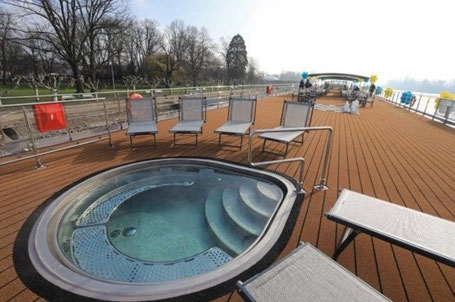 Außendeck und Pool MS Alisa 2026