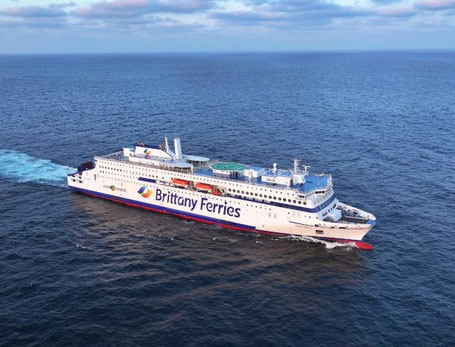 Fähre von Brittany Ferries 2026