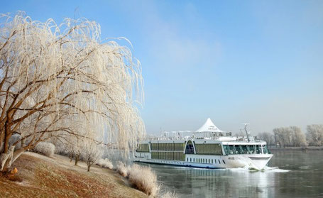 Flussschiff Arielle Royal im Winter 2026