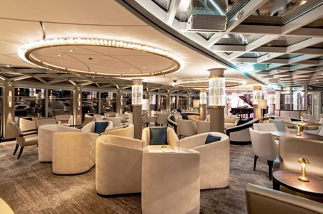 Lounge auf dem Luxusschiff Riverside Ravel 2026