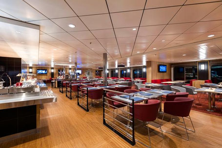 Restaurant auf der Stena Estrid 2026