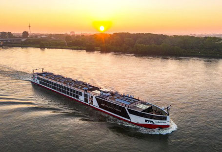 Flusskreuzfahrtschiff nickoSPIRIT auf dem Rhein 2026