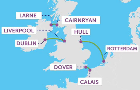PO Route England 2026