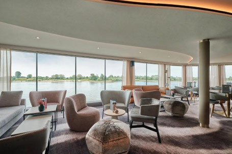 Panoramalounge auf der A-ROSA SENA 2026