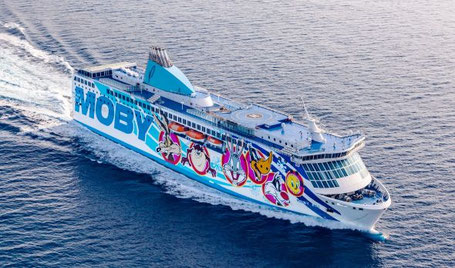 Fähre Looney Tunes Moby Lines 2026